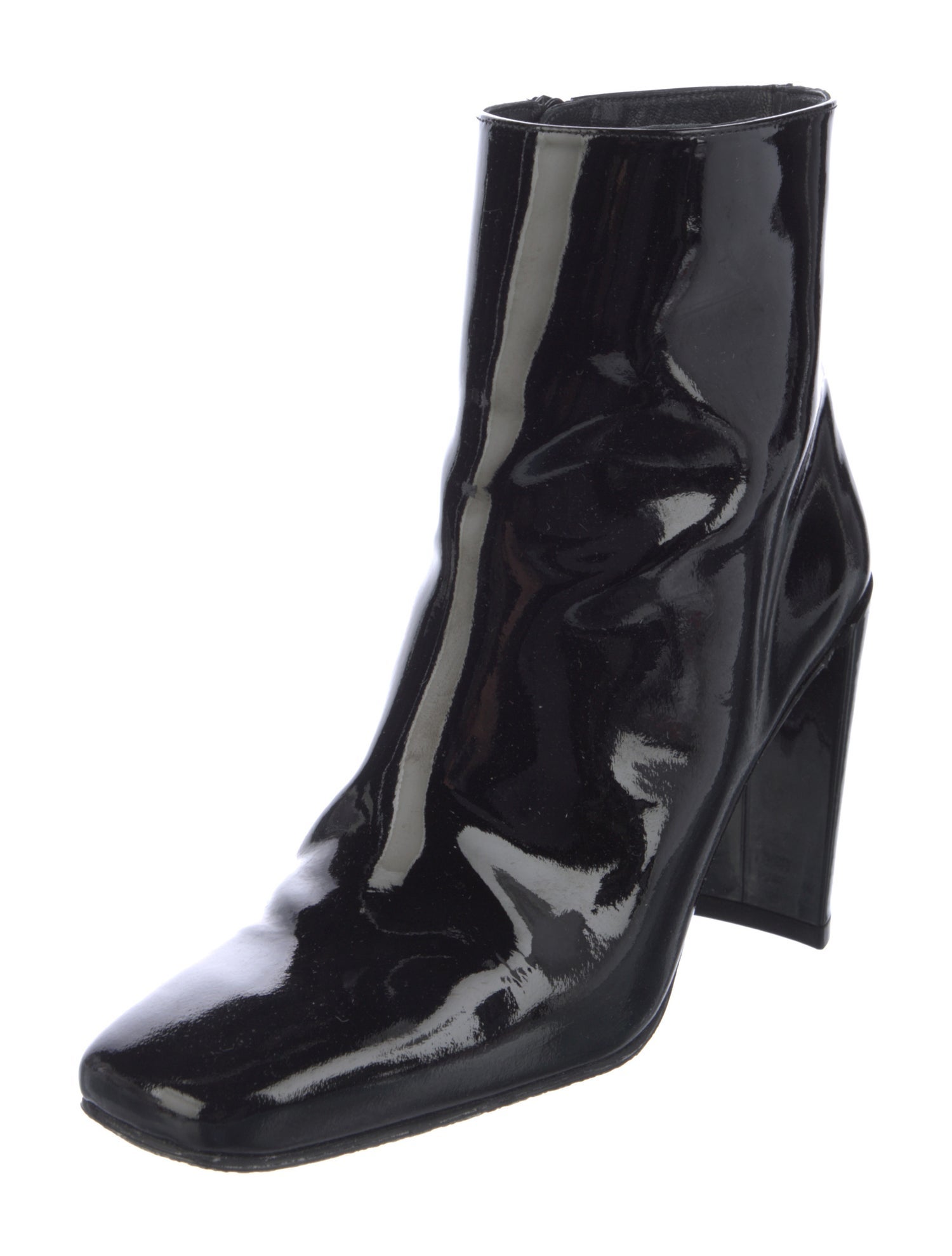 Stuart Weitzman Patent Leather Boots