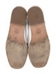 Stuart Weitzman Leather Tassel Accents Loafers