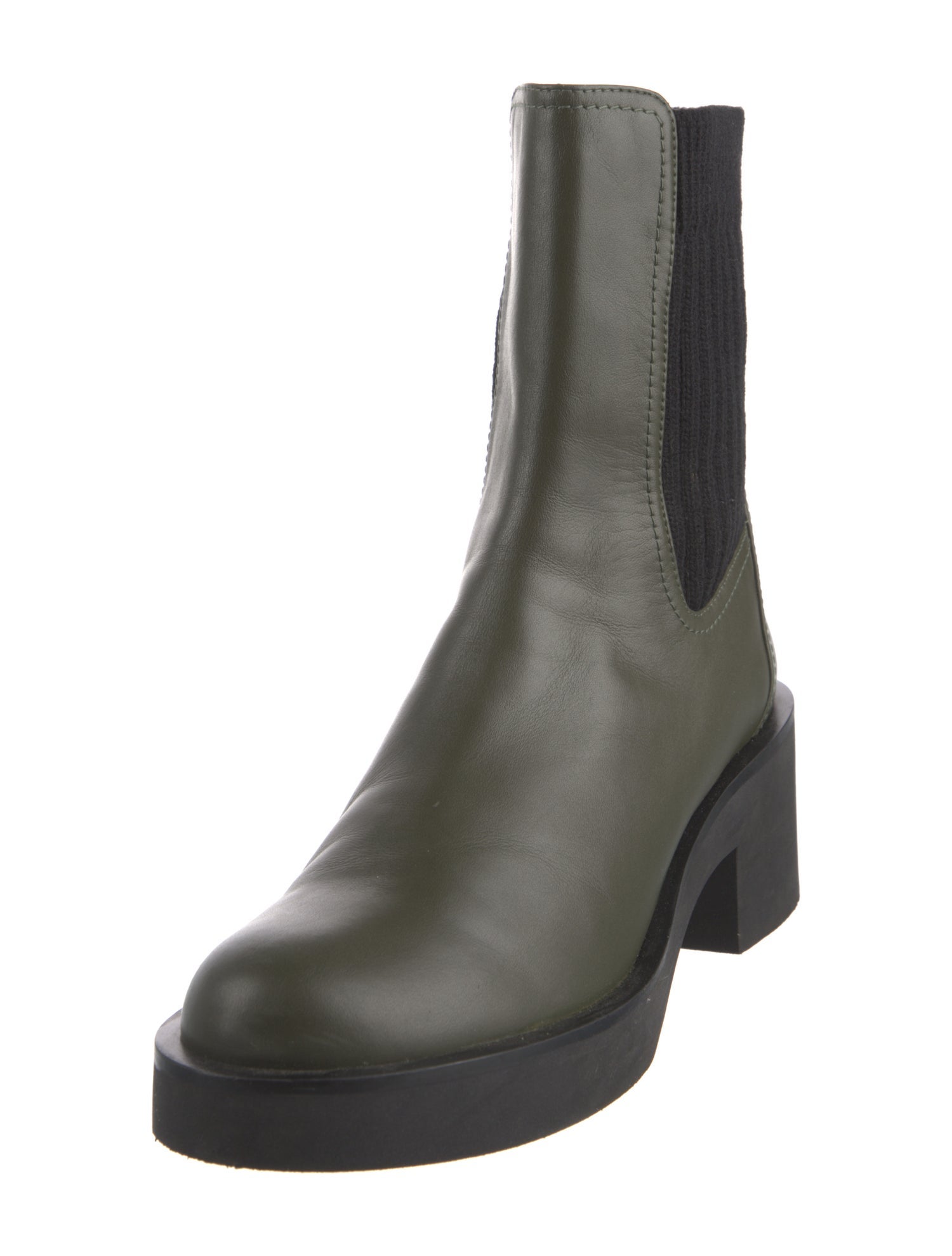 Stuart Weitzman Leather Chelsea Boots