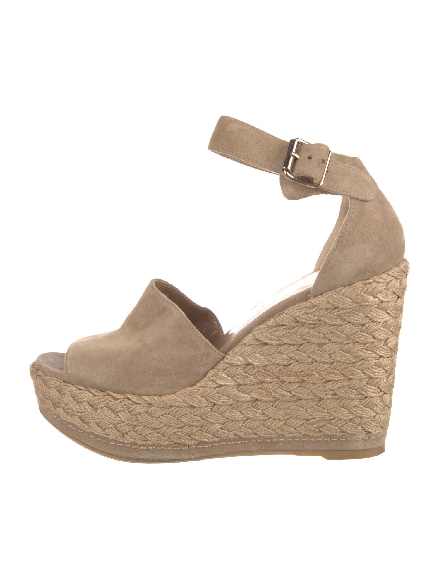 Stuart Weitzman Suede Espadrilles