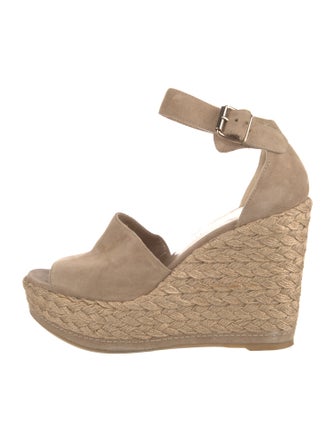 Stuart Weitzman Suede Espadrilles