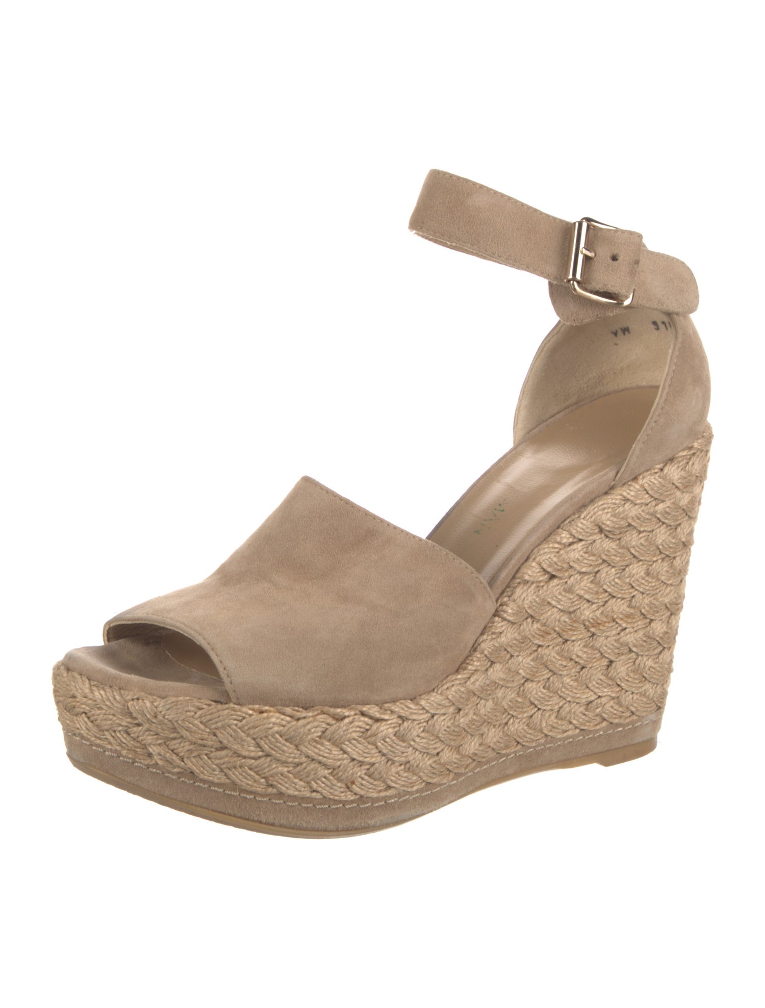 Stuart Weitzman Suede Espadrilles