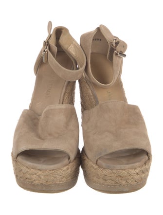 Stuart Weitzman Suede Espadrilles