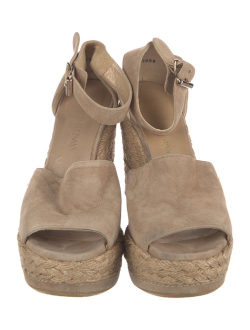 Stuart Weitzman Suede Espadrilles