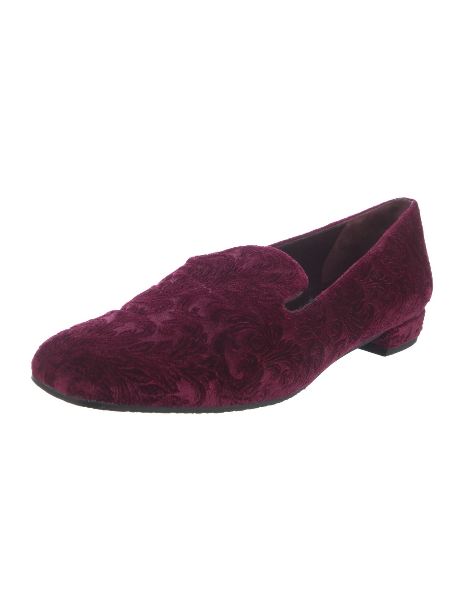Stuart Weitzman Velvet Loafers