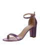 Stuart Weitzman Glitter Sandals