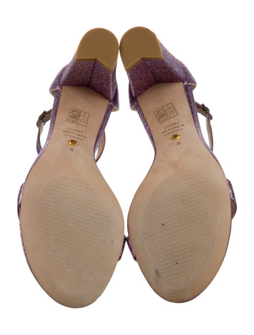 Stuart Weitzman Glitter Sandals