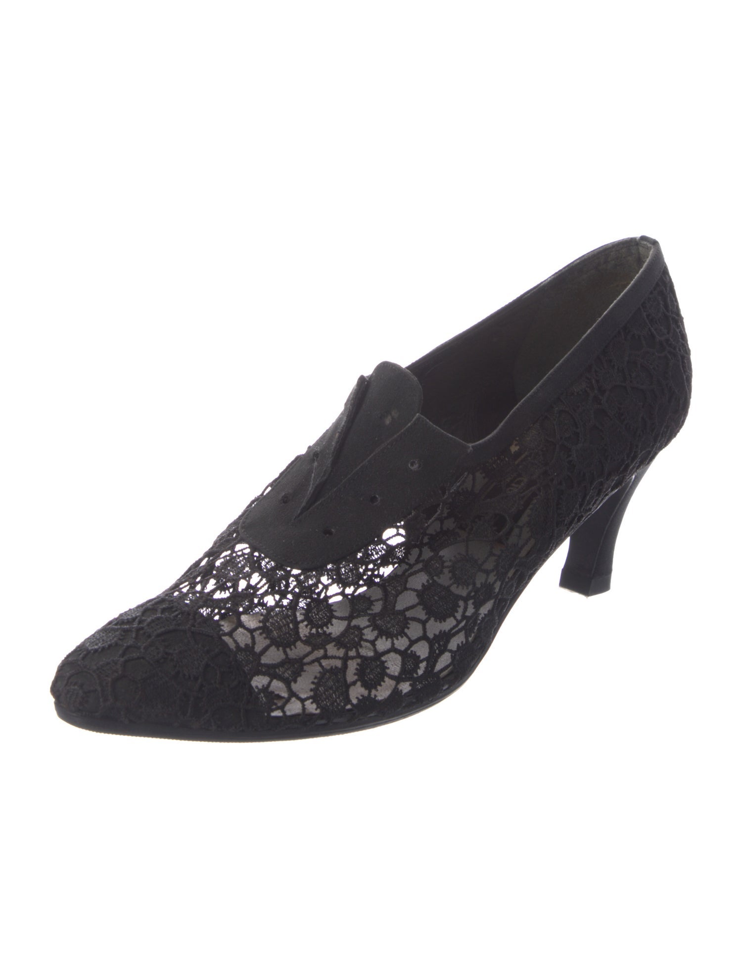 Stuart Weitzman Lace Pumps