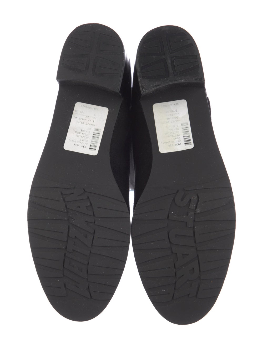 Stuart Weitzman Suede Knee-High Riding Boots Blac… - image 5