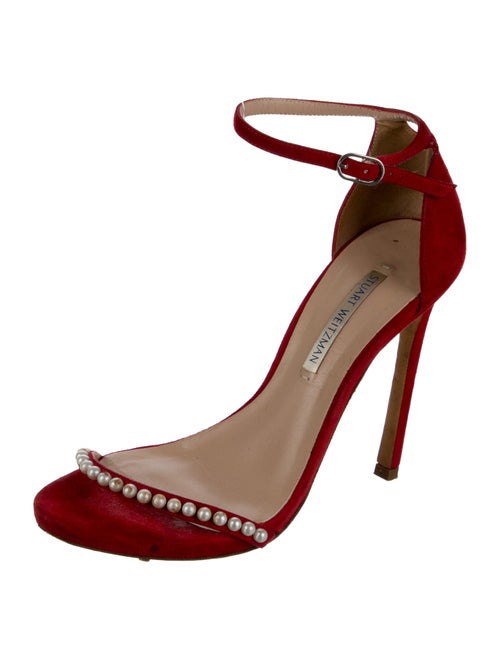 Stuart Weitzman Suede Sandals