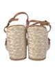 Stuart Weitzman Leather Espadrilles