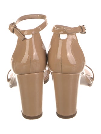 Stuart Weitzman Patent Leather Sandals