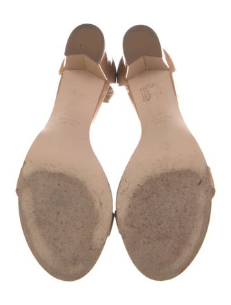 Stuart Weitzman Patent Leather Sandals