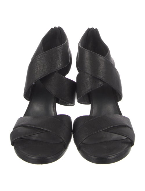 Stuart Weitzman Leather Slingback Sandals