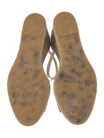 Stuart Weitzman Leather Espadrilles