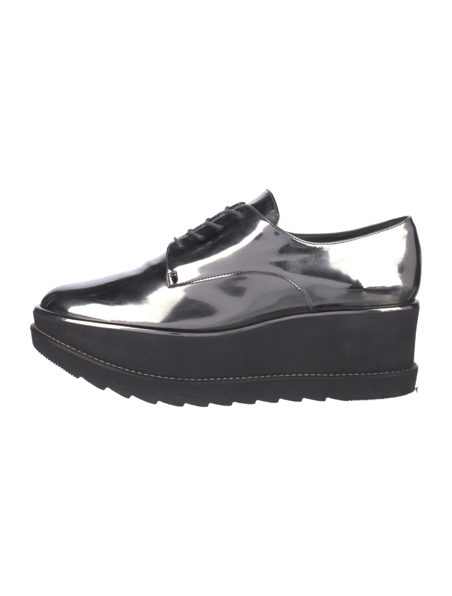 Stuart Weitzman Patent Leather Oxfords