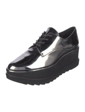 Stuart Weitzman Patent Leather Oxfords