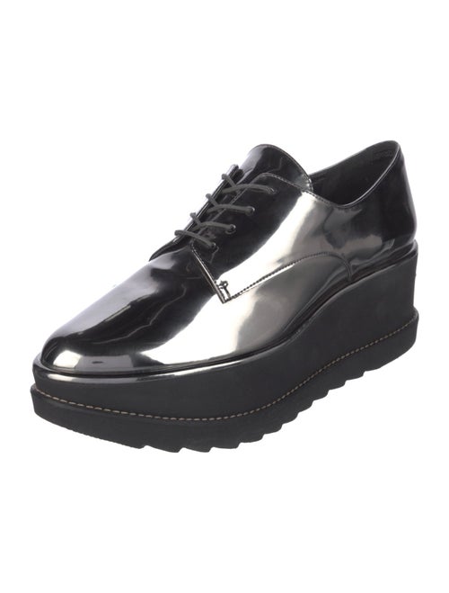 Stuart Weitzman Patent Leather Oxfords
