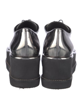 Stuart Weitzman Patent Leather Oxfords