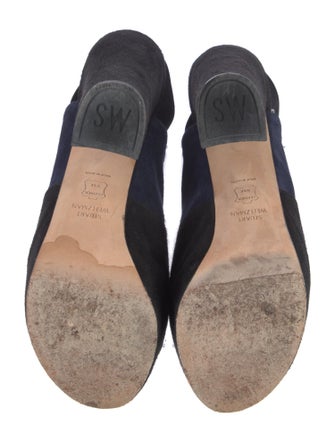 Stuart Weitzman Suede Slingback Pumps