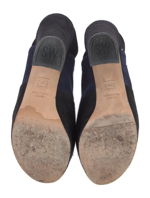 Stuart Weitzman Suede Slingback Pumps