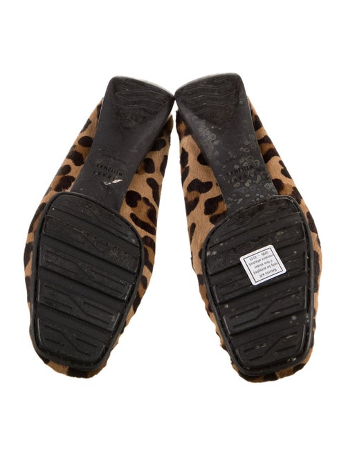 Stuart Weitzman Ponyhair Animal Print Flats