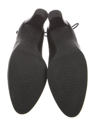 Stuart Weitzman Leather Lace-Up Boots