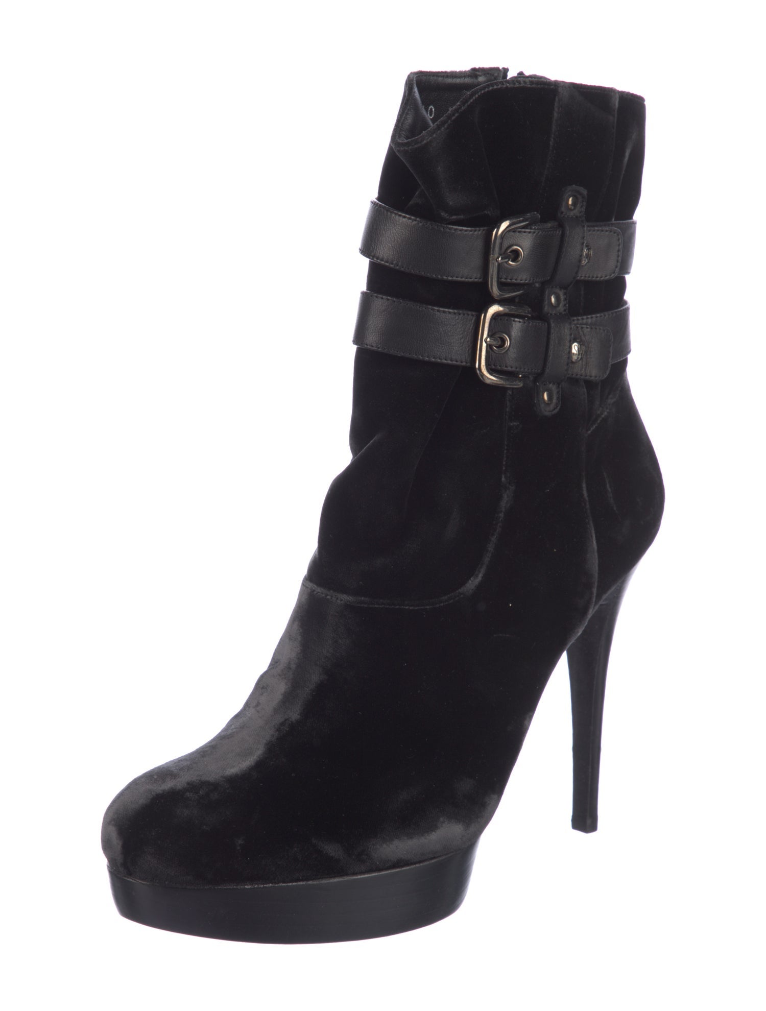 Stuart Weitzman Velvet Boots