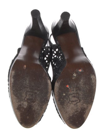 Stuart Weitzman Leather Slingback Pumps