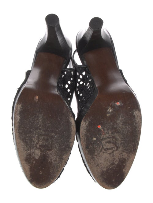 Stuart Weitzman Leather Slingback Pumps