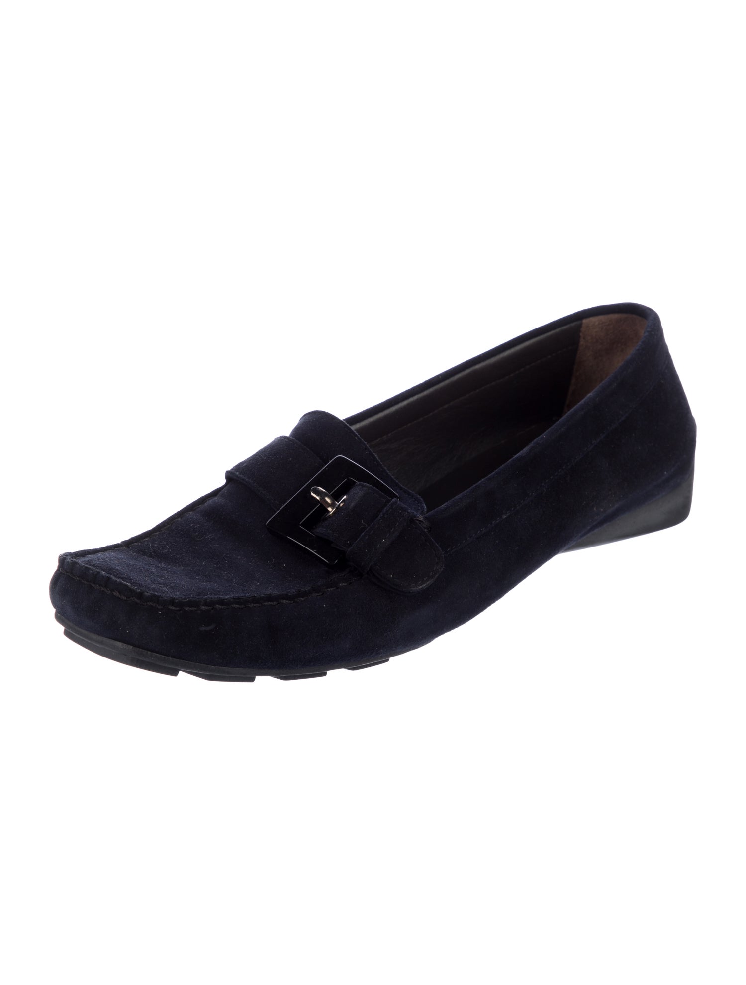 Stuart Weitzman Suede Loafers