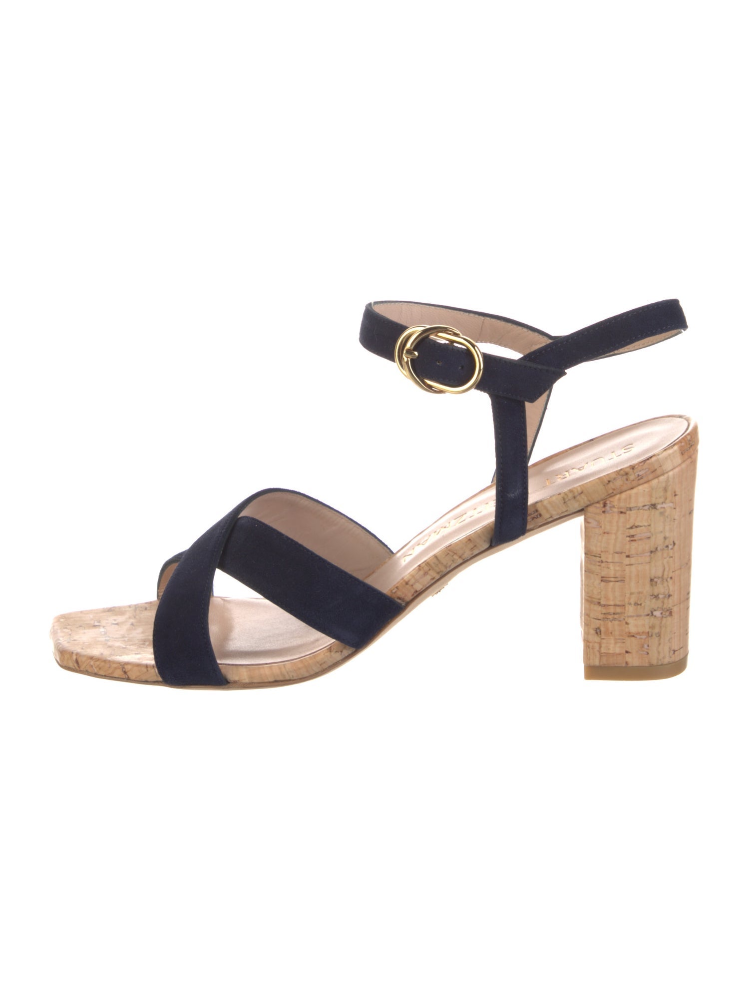 Stuart Weitzman Suede Slingback Sandals