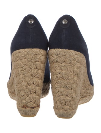 Stuart Weitzman Suede Braided Accents Pumps