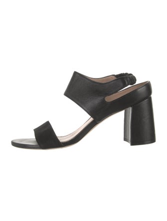 Stuart Weitzman Leather Slingback Sandals