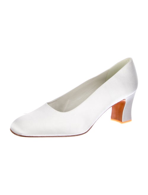 Stuart Weitzman Satin Pumps