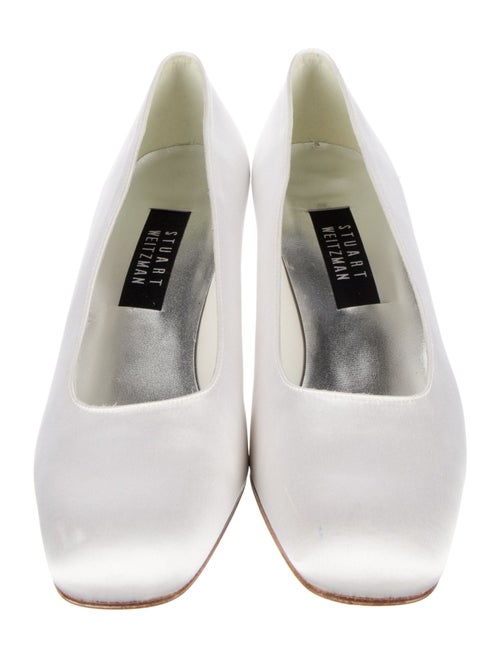 Stuart Weitzman Satin Pumps
