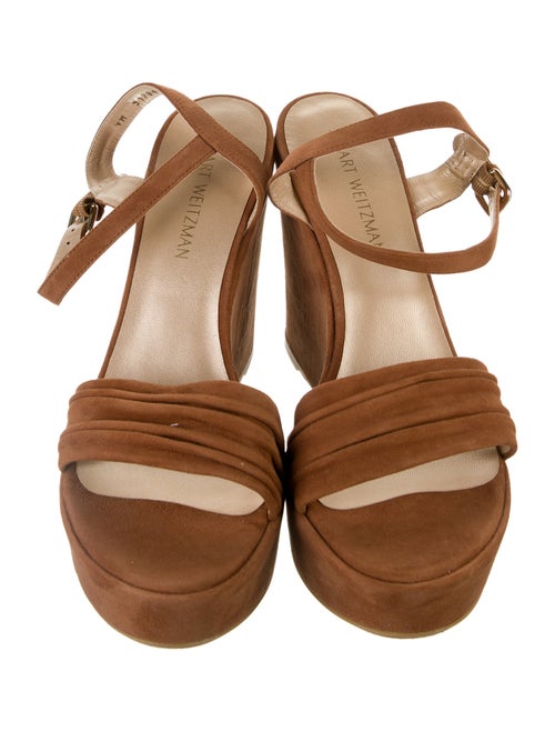 Stuart Weitzman Suede Sandals