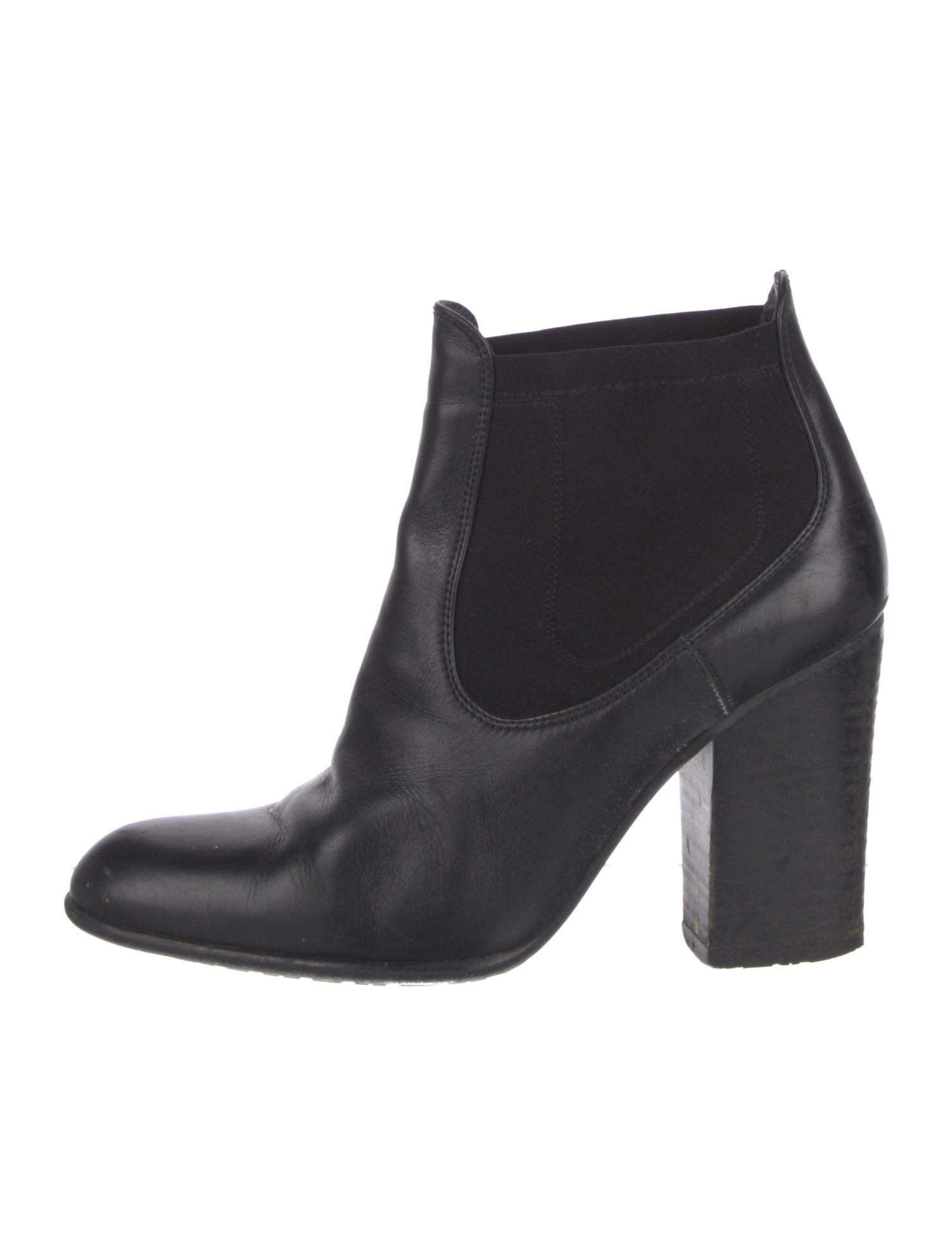 Stuart Weitzman Leather Chelsea Boots