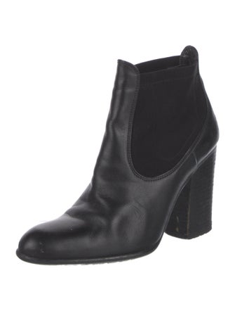 Stuart Weitzman Leather Chelsea Boots