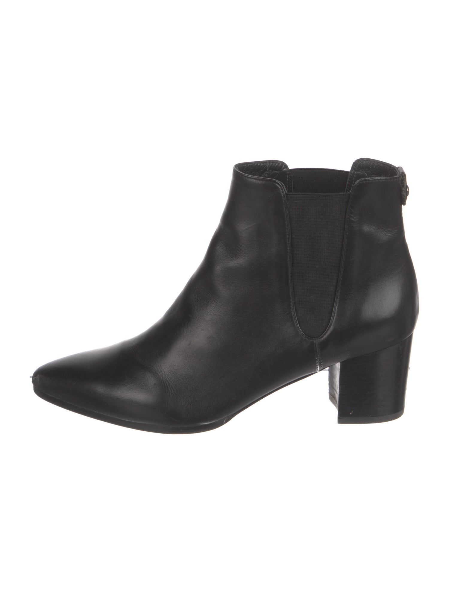 Stuart Weitzman Leather Chelsea Boots