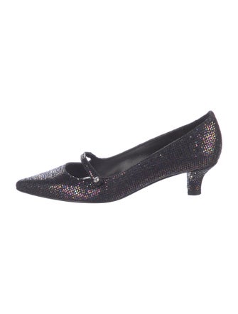 Stuart Weitzman Glitter Pumps