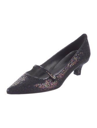 Stuart Weitzman Glitter Pumps