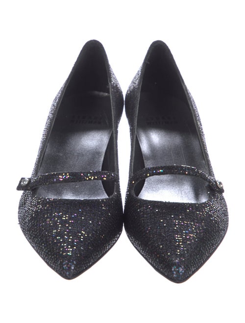 Stuart Weitzman Glitter Pumps