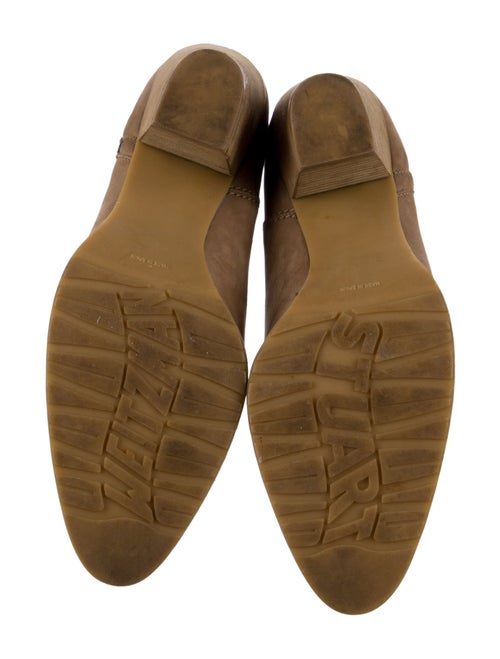 Stuart Weitzman Suede Tassel Accents Boots