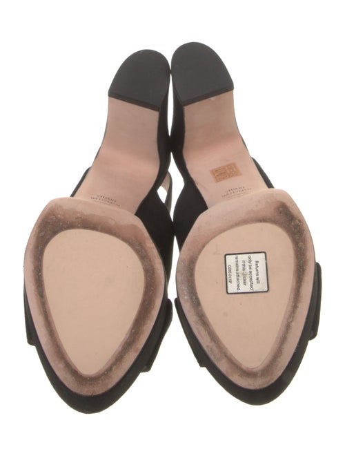 Stuart Weitzman Suede Slingback Sandals