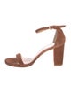 Stuart Weitzman Suede Sandals