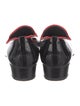 Stuart Weitzman Patent Leather Printed Loafers