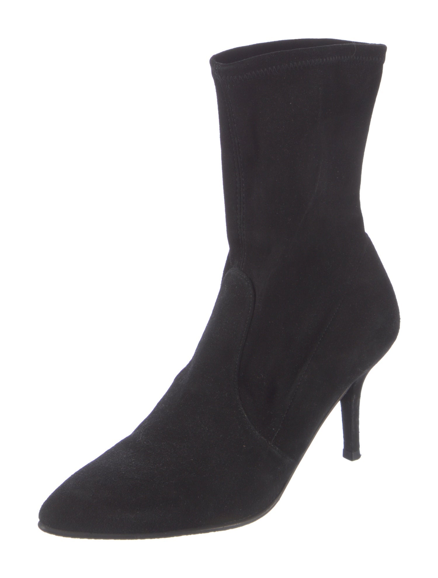 Stuart Weitzman Suede Sock Boots