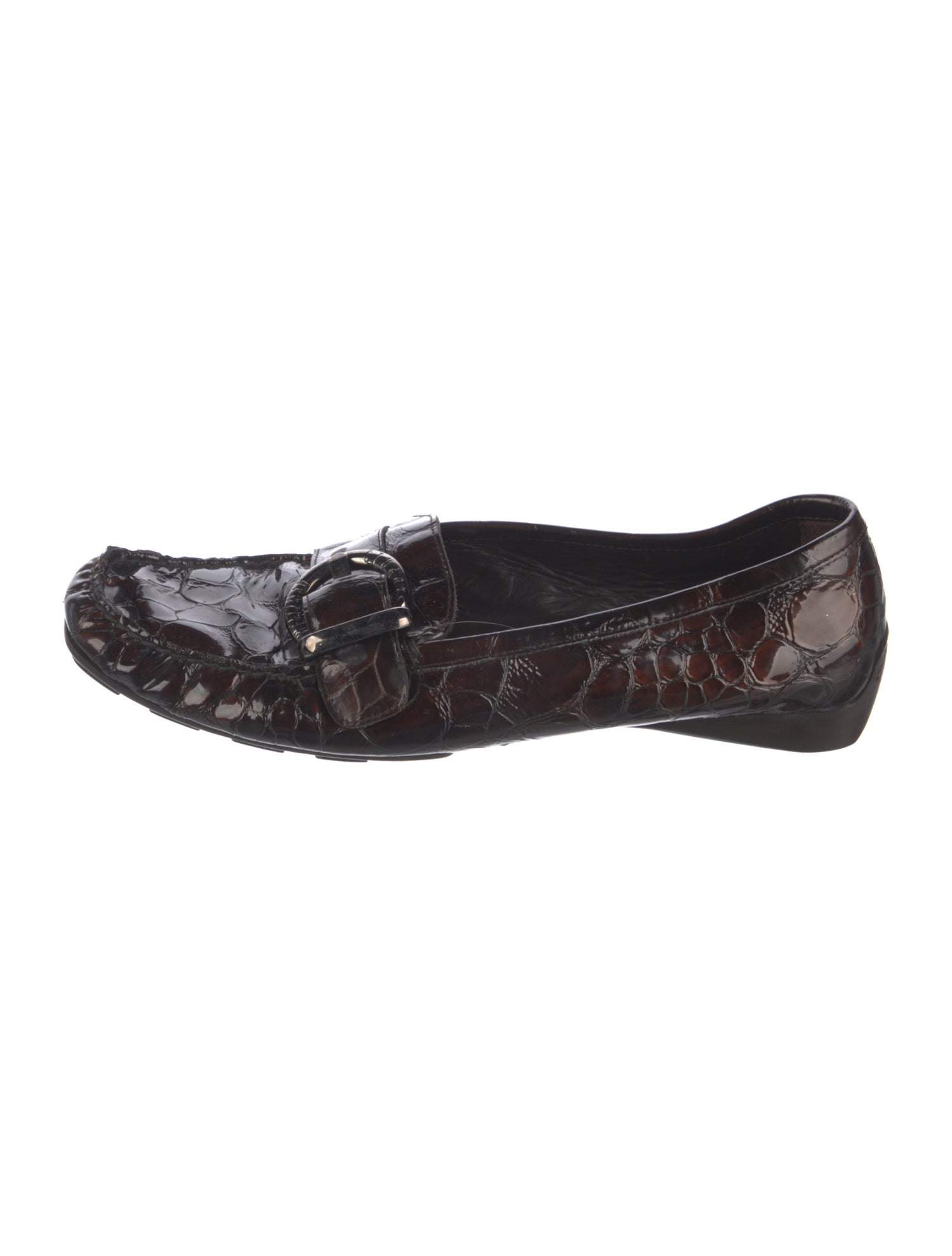 Stuart Weitzman Patent Leather Loafers