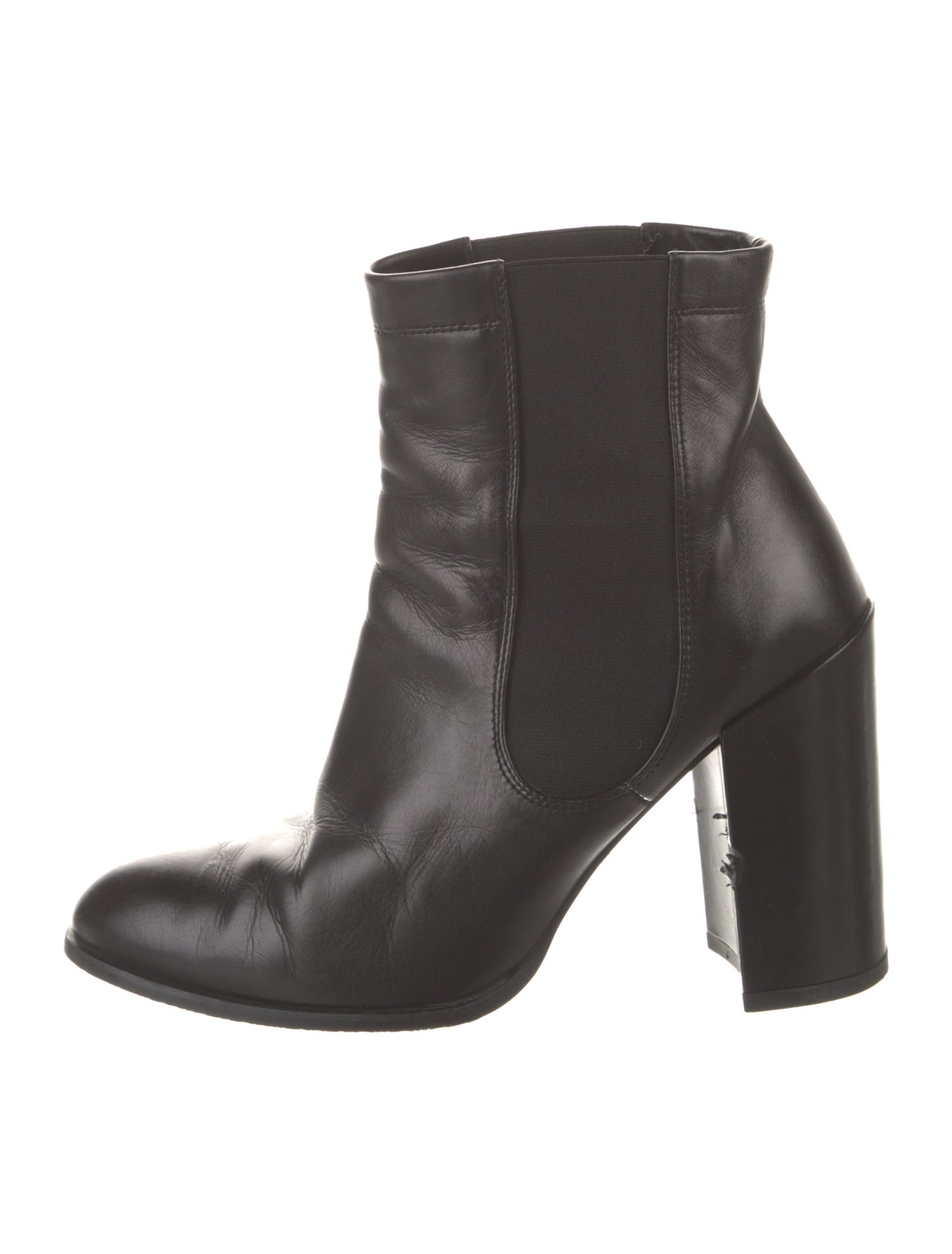 Stuart Weitzman Leather Chelsea Boots